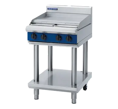 Blue Seal Evolution Series G514B-LS - 600mm Gas Cooktop - Leg Stand