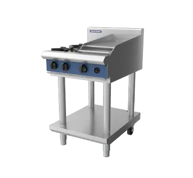Blue Seal Evolution Series G514C-LS - 600mm Gas Cooktop - Leg Stand