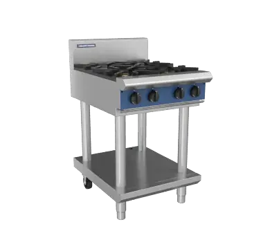 Blue Seal Evolution Series G514D-LS - 600mm Gas Cooktop - Leg Stand