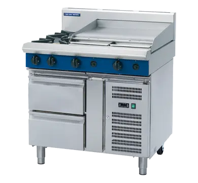 Blue Seal Evolution Series G516B-RB - 900mm Gas Cooktop Refrigerated Base