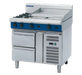 Blue Seal Evolution Series G516B-RB - 900mm Gas Cooktop Refrigerated Base