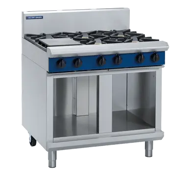 Blue Seal Evolution Series G516D-CB - 900mm Gas Cooktop - Cabinet Base