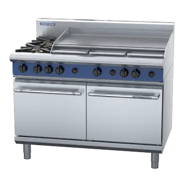 Blue Seal Evolution Series G528A - 1200mm Gas Range Double Static Oven