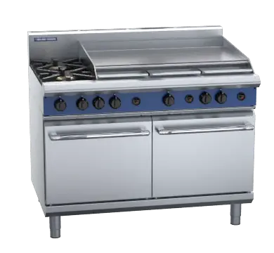 Blue Seal Evolution Series G528A - 1200mm Gas Range Double Static Oven