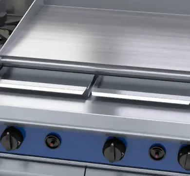Blue Seal Evolution Series G528A - 1200mm Gas Range Double Static Oven