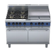 Blue Seal Evolution Series G528B - 1200mm Gas Range Double Static Oven