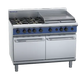 Blue Seal Evolution Series G528B - 1200mm Gas Range Double Static Oven