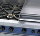 Blue Seal Evolution Series G528B - 1200mm Gas Range Double Static Oven