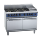 Blue Seal Evolution Series G528C - 1200mm Gas Range Double Static Oven