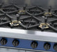 Blue Seal Evolution Series G528C - 1200mm Gas Range Double Static Oven