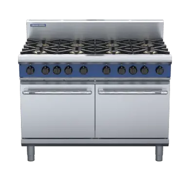 Blue Seal Evolution Series G528D - 1200mm Gas Range Double Static Oven