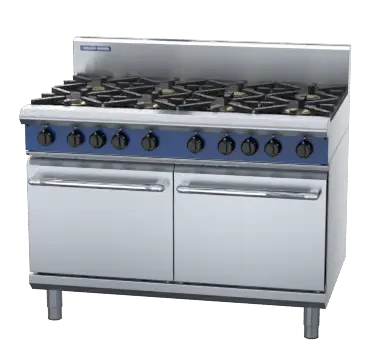 Blue Seal Evolution Series G528D - 1200mm Gas Range Double Static Oven