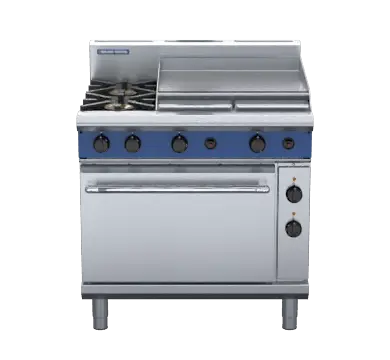 Blue Seal Evolution Series GE506B - 900mm Gas Range Electric Static Oven