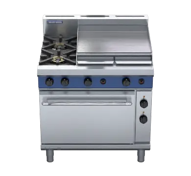 Blue Seal Evolution Series GE506B - 900mm Gas Range Electric Static Oven