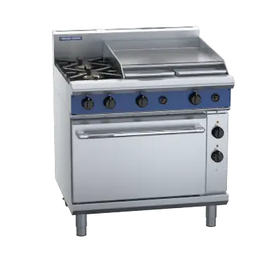 Blue Seal Evolution Series GE506B - 900mm Gas Range Electric Static Oven