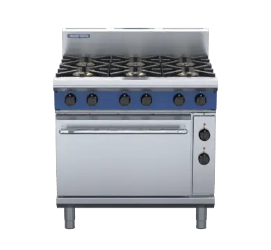 Blue Seal Evolution Series GE506D - 900mm Gas Range Electric Static Oven