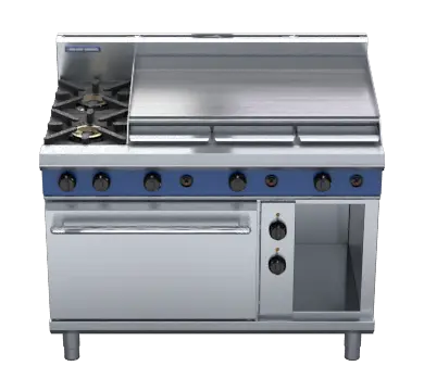 Blue Seal Evolution Series GE508A - 1200mm Gas Range Electric Static Oven