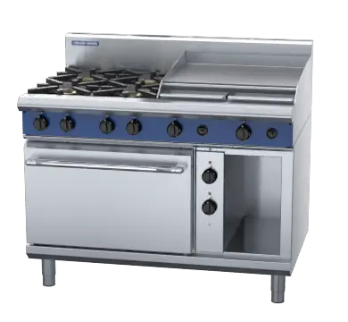 Blue Seal Evolution Series GE508B - 1200mm Gas Range Electric Static Oven