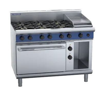 Blue Seal Evolution Series GE508C - 1200mm Gas Range Electric Static Oven