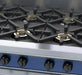 Blue Seal Evolution Series GE508C - 1200mm Gas Range Electric Static Oven