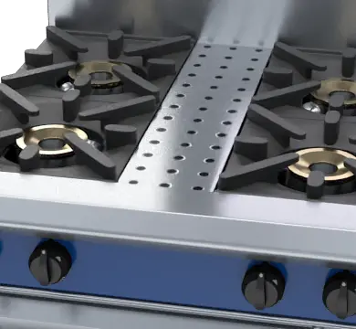 Blue Seal Evolution Series GE54D - 750mm Gas Range Electric Convection Oven