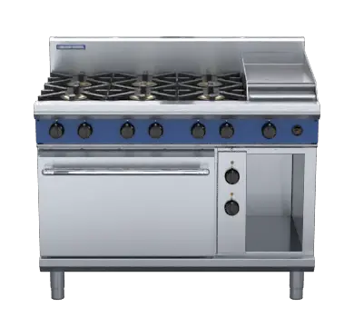 Blue Seal Evolution Series GE58C - 1200mm Gas Range Electric Convection Oven