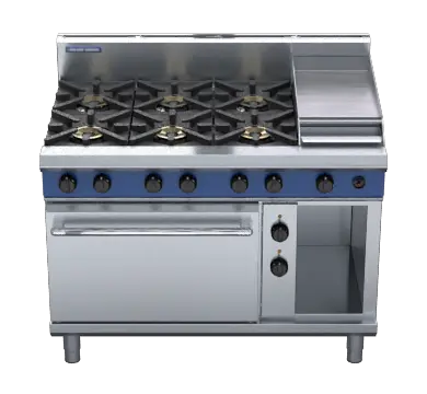 Blue Seal Evolution Series GE58C - 1200mm Gas Range Electric Convection Oven