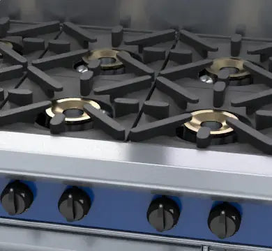 Blue Seal Evolution Series GE58D - 1200mm Gas Range Electric Convection Oven