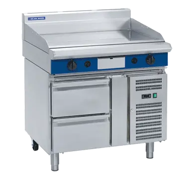 Blue Seal Evolution Series GP516-RB - 900mm Gas Griddle Refrigerated Base
