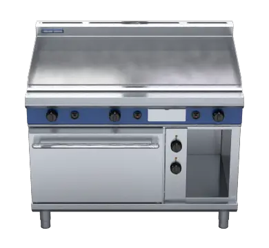 Blue Seal Evolution Series GPE508 - 1200mm Gas Griddle Electric Static Oven Range
