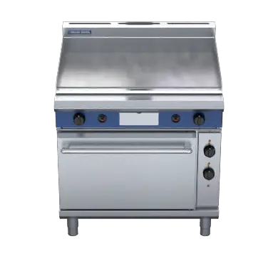 Blue Seal Evolution Series GPE56 - 900mm Gas Griddle Electric Convection Oven Range