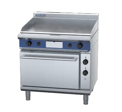 Blue Seal Evolution Series GPE56 - 900mm Gas Griddle Electric Convection Oven Range