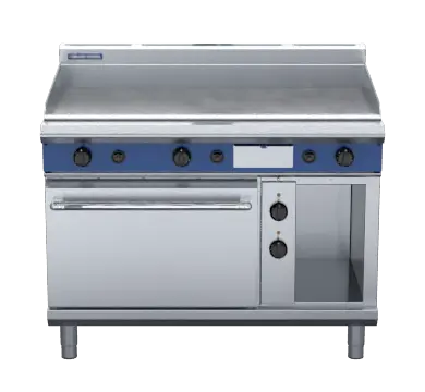 Blue Seal Evolution Series GPE58 - 1200mm Gas Griddle Electric Convection Oven Range
