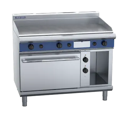 Blue Seal Evolution Series GPE58 - 1200mm Gas Griddle Electric Convection Oven Range