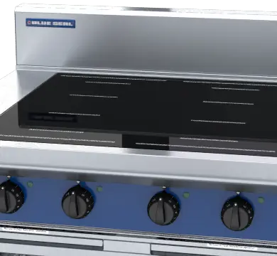Blue Seal Evolution Series IN514F-CB - 900mm Induction Cooktops Cabinet Base