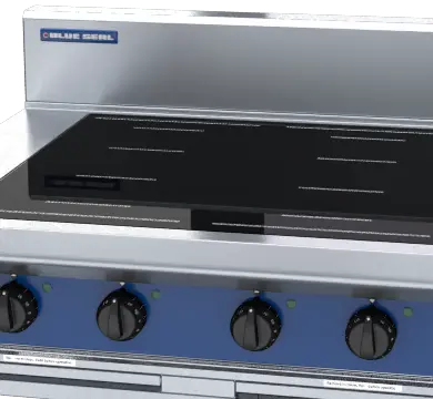 Blue Seal Evolution Series IN514F-LS - Induction Cooktops 900mm with Leg Stand