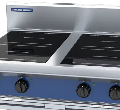 Blue Seal Evolution Series IN514R3-LS - 900mm Induction Cooktops - Leg Stand