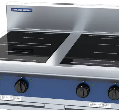 Blue Seal Evolution Series IN514R3F-B - 900mm Induction Cooktops - Bench Model
