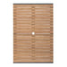 Bolero Acacia Wood & Steel Rectangular Table 1200  Cafe Tables