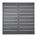 Bolero Aluminium Square Table Top Dark Grey 700mm - FW597 - Simply Hospitality NZ