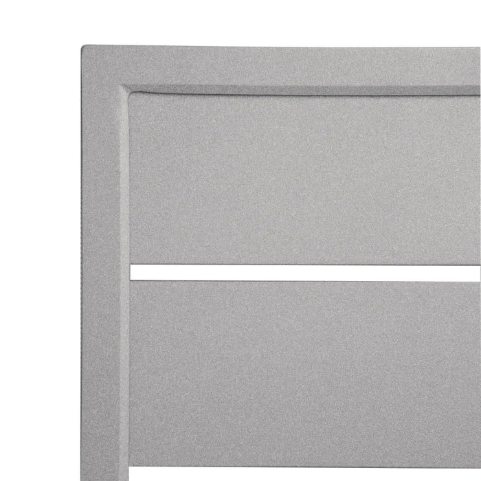 Bolero Aluminium Square Table Top Light Grey 700mm  Table Top