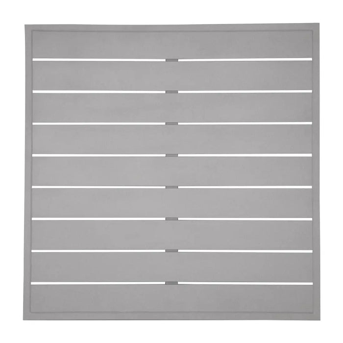 Bolero Aluminium Square Table Top Light Grey 700mm - FW598 - Simply Hospitality NZ