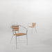 Bolero Aluminium & Ash Chairs 4 Pack  Cafe Chairs