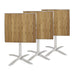 Bolero Ash Flip-Top Square Bistro Table 600 mm  Cafe Tables