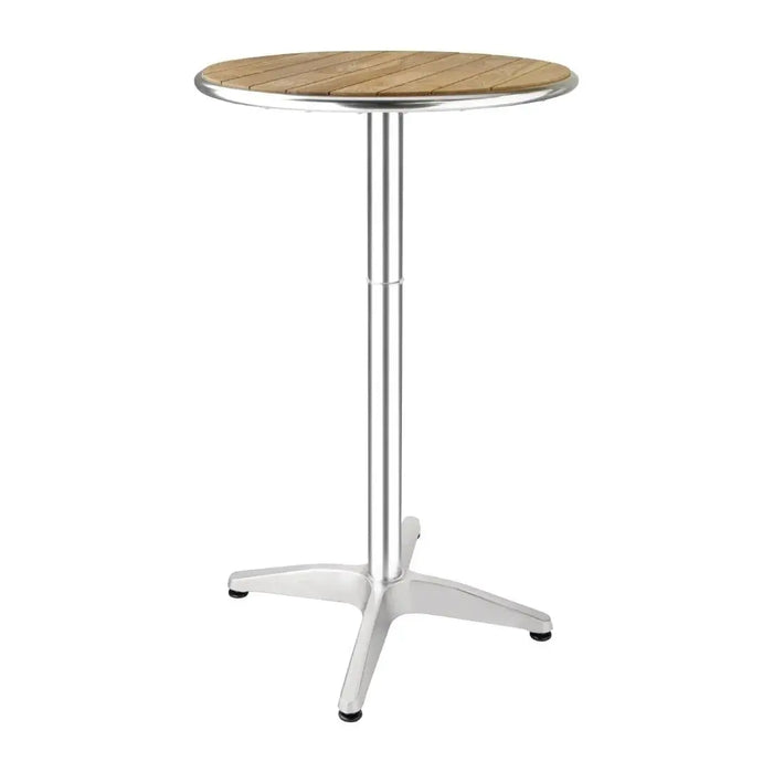 Bolero Ash Round Poseur Height Table 600 mm  Cafe Tables