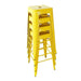Bolero Bistro Yellow Steel High Stool Pack of 4  Bar Stools