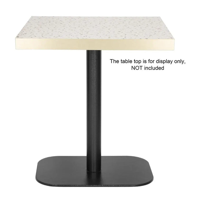 Bolero Black Cast Iron Table Base 720×420×600 mm  Table Base