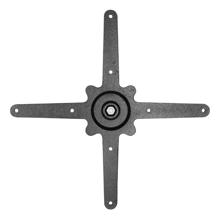 Bolero Black Cast Iron Table Base 720×420×600 mm  Table Base