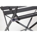 Bolero Black Pavement Style Steel Folding Chairs Pack of 2  Cafe Chairs