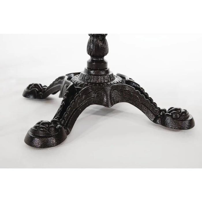 Bolero Cast Iron Ornate Table Leg Base  Table Top